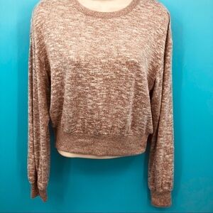 Colsie‎ women’s sweater pink knit long sleeves size XS